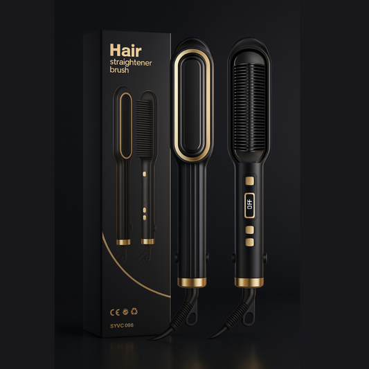 Cepillo Alisador 2 en 1 | Peina y Alisa en un Solo Paso