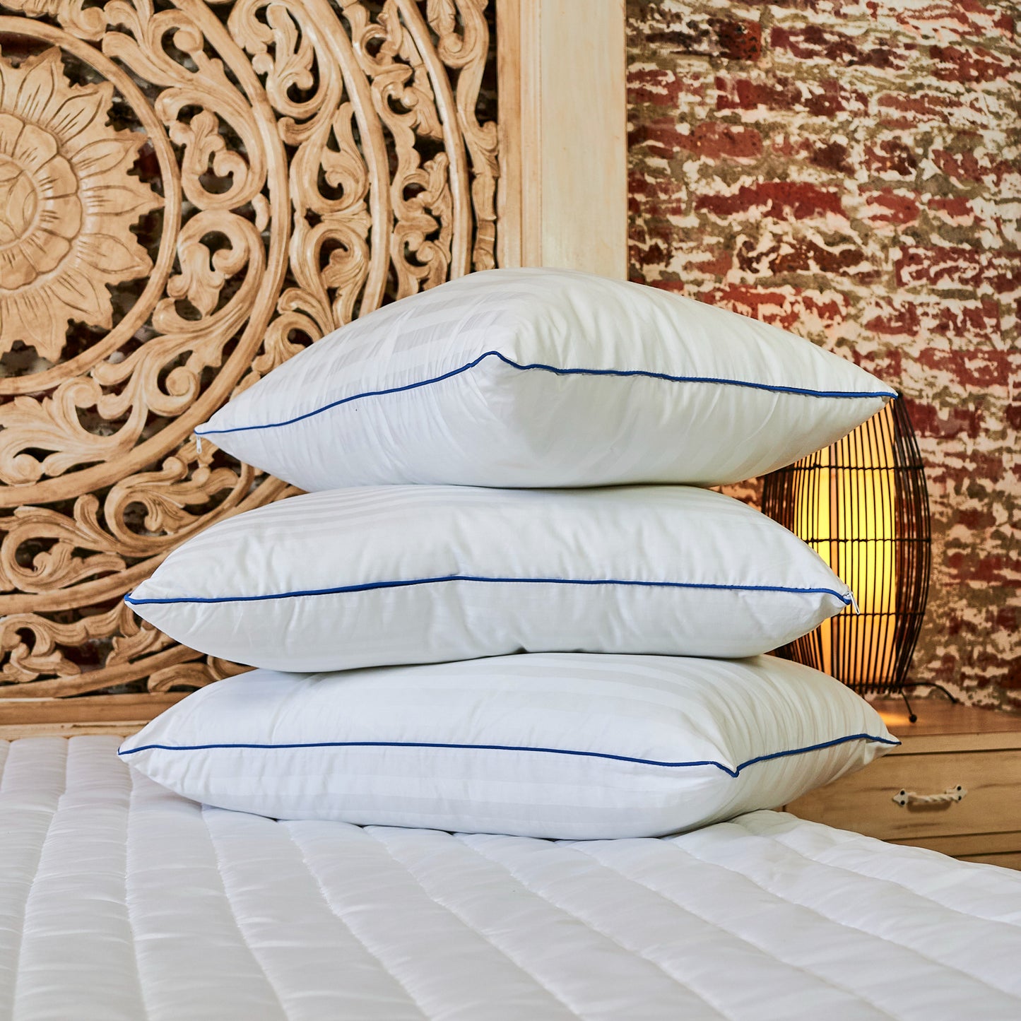 OFERTA PACK X 2 Almohadas 100% Algodón | Hotelera Luxury