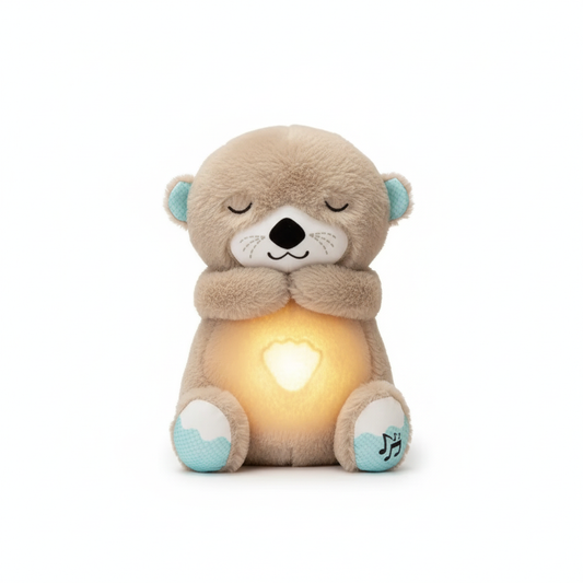 NUEVO Peluche Nutria con Respiración, Luz y Sonido