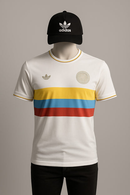 NUEVA Camiseta Sele Colombia 100años +  GRATIS GORRA