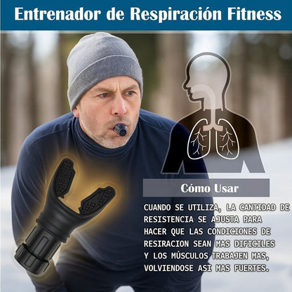 Respirador Deportivo | Entrenador de Respiración Portátil